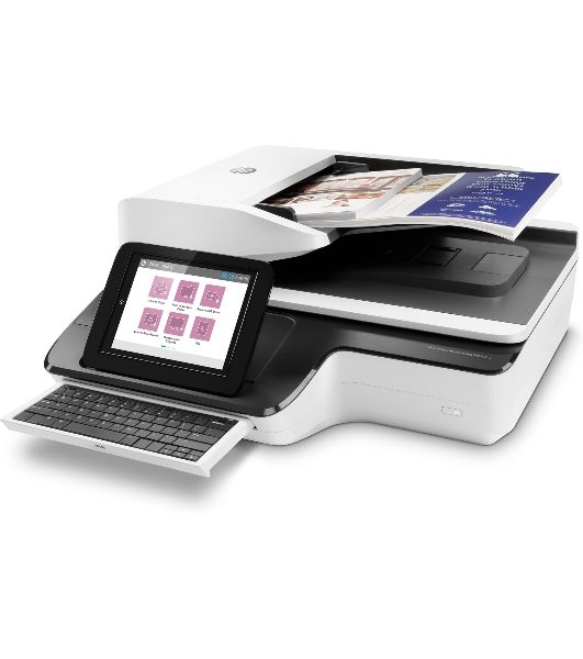Сканер HP Scanjet Enterprise Flow N9120 fn2 Flatbed Scanner (A3,600x600 dpi,24 bit, USB,ADF 200 sheets, 120ppm A4, Duplex, 1y warr, replace L2683B)