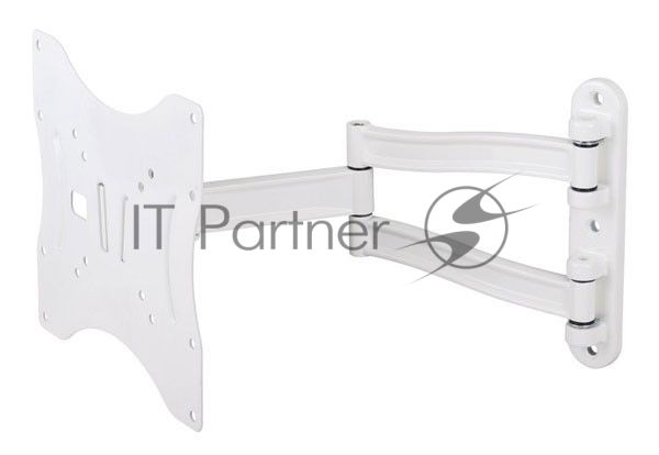 Кронштейн для телевизора Kromax TECHNO-3 белый 15"-40" макс.20кг настенный поворот и наклон