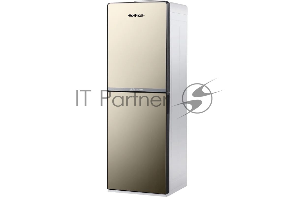 Кулер для воды Hotfrost V250CE, верхняя загрузка, нагрев 90 °С, охлаждение 15 °С, золотистый