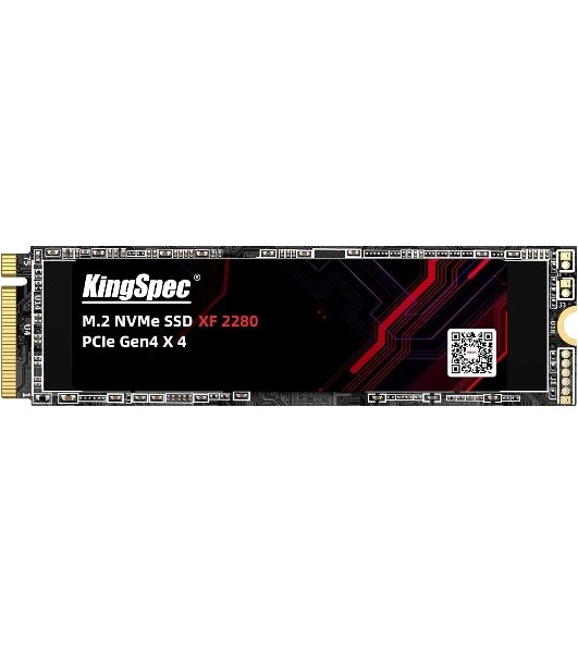 Накопитель SSD Kingspec PCI-E 4.0 x4 512Gb XF-512 M.2 2280
