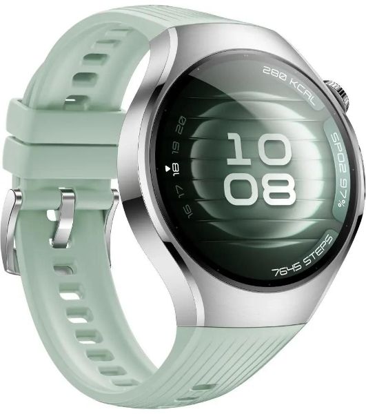 Умные часы HUAWEI Watch 5 Soc-L19F, 1.38" AMOLED, 4G, GPS, IP69, зеленый / серебристый