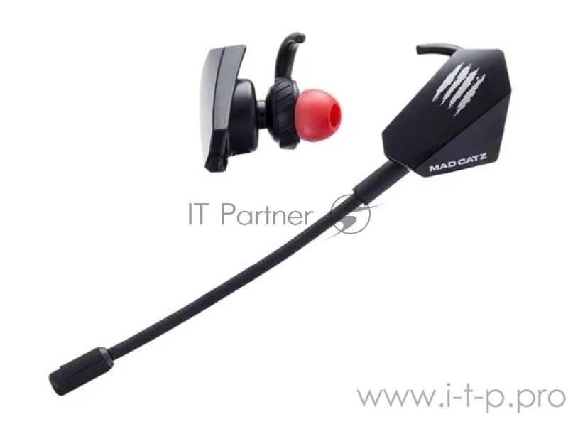 Гарнитура Mad Catz E.S. PRO+ чёрный, проводная, mini jack 3.5 мм, вставные