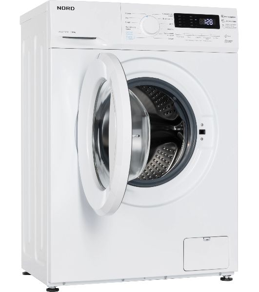 Стиральная машина Nord i-WS2 712 W белый, загрузка фронтальная 7 кг, 1200 об/мин, класс: А+++