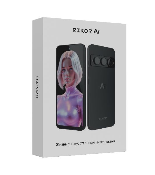 Смартфон Rikor Neuro S3 6/128Gb черный