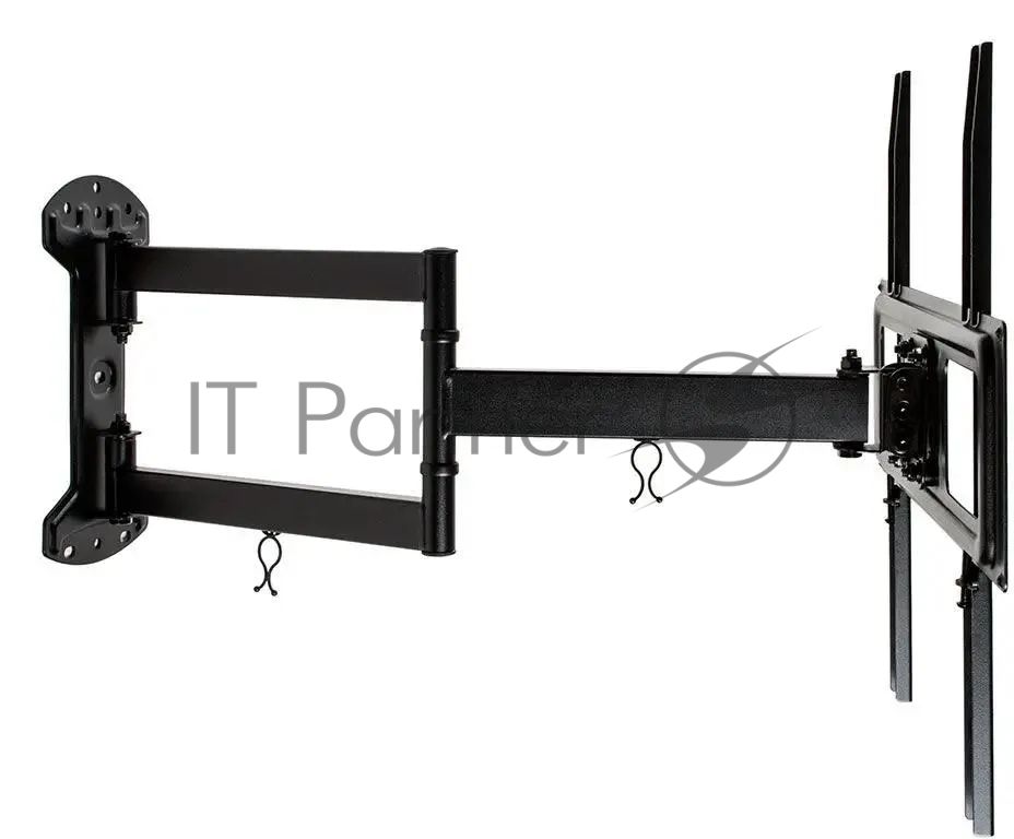 Кронштейн для телевизора Arm Media LCD-415 черный, 24"-55" макс. 35 кг, настенный, поворотно-выдвижной и наклонный