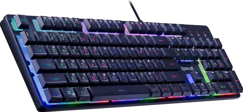 Клавиатура Redragon Nagato проводная, USB Type-A, чёрный
