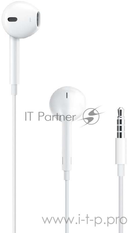 Гарнитура Apple EarPods MNHF2ZM/A белый