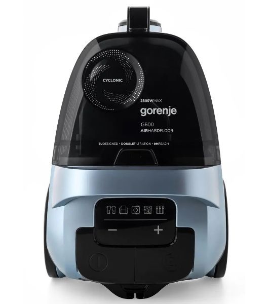 Пылесос Gorenje VC2302G6AHBL синий/черный, 350/2300 Вт, уборка сухая, пылесборник контейнер 3,3 л