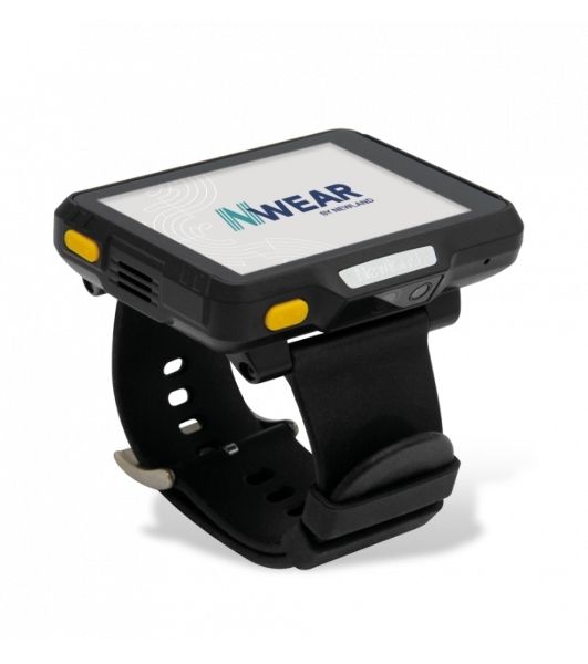 Терминал сбора данных WD1 Wearable Watch Device with 2.8" Touch Screen, 3GB/32GB, BT, WiFi, 4G, GPS and Camera. Incl. wrist band, USB-C cable and MultiPower adapter. OS: Android 13.0 GMS.