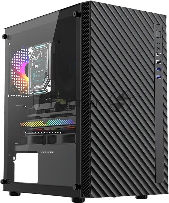 Корпус ACCORD ACC-508, Mini-Tower, чёрный