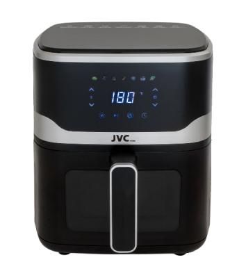 Аэрогриль JVC JK-MB052 черный, 1800 Вт, 6 л, сенсор, 7 программ