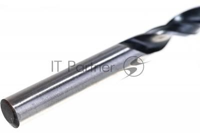 Сверло спиральное по дереву, М-образная заточка, сталь 45, URAGAN 29419-110-08, d=8 x 110мм [29419-110-08]