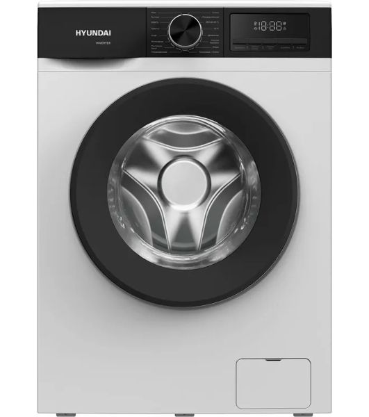Стиральная машина Hyundai WME7210 белый, загрузка фронтальная 7 кг, 1200 об/мин, класс A+++