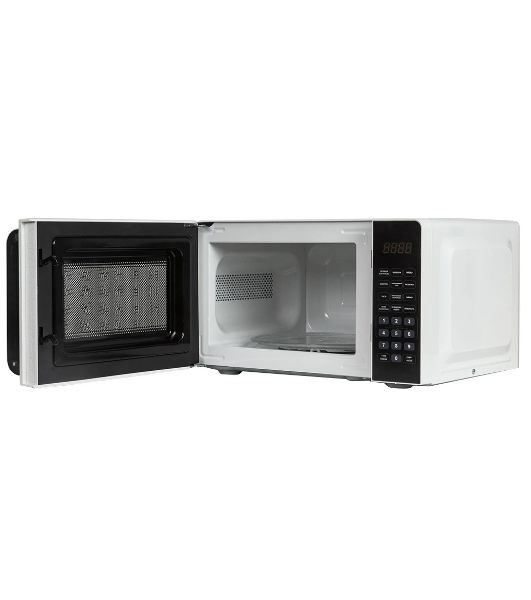 Микроволновая печь JVC JK-MW360S белый, 20 л, 700 Вт, переключатели - сенсор