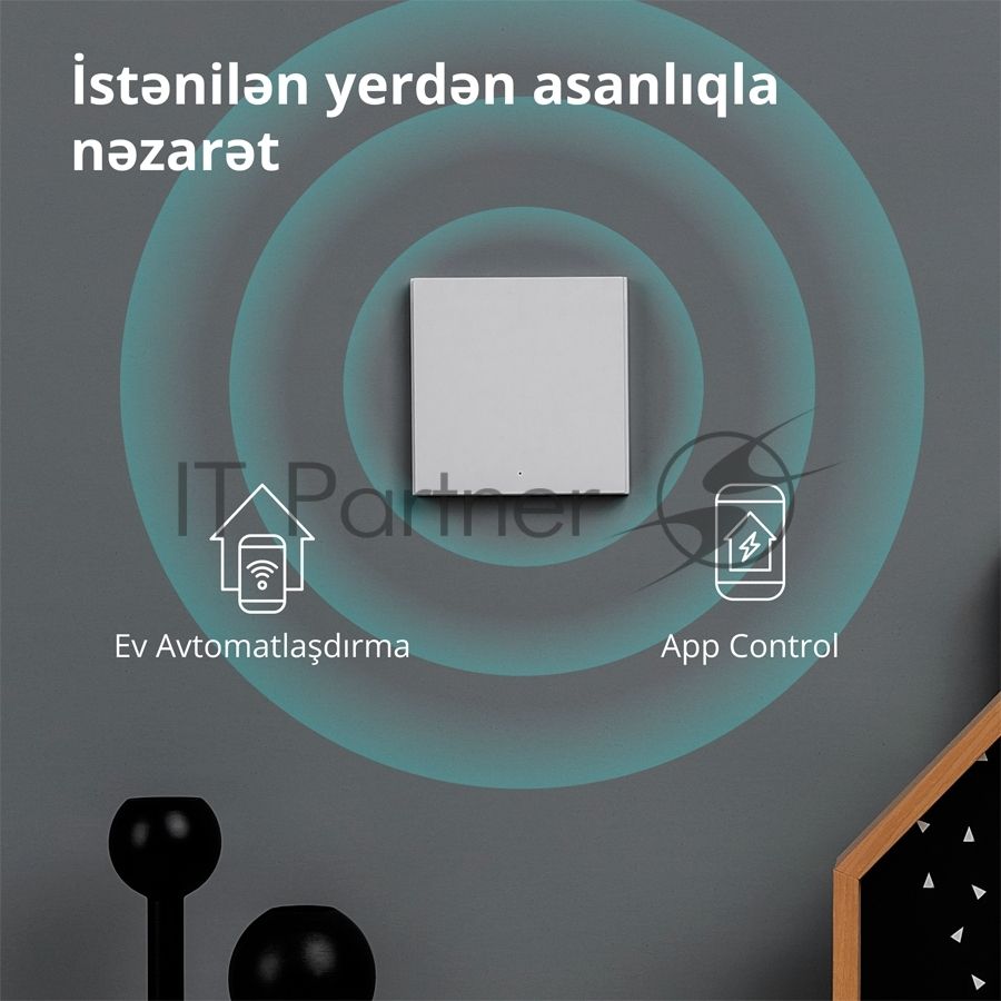 Выключатель умный одноклавишный Aqara Smart Wall Switch H1 (WS-EUK01)