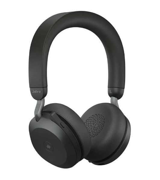 Гарнитура Jabra Evolve2 75 чёрный, беспроводная + проводная, Bluetooth, до 24 ч