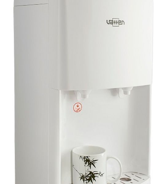 Кулер для воды Vatten V41WE, верхняя загрузка, нагрев 86 °С, охлаждение 15 °С, белый