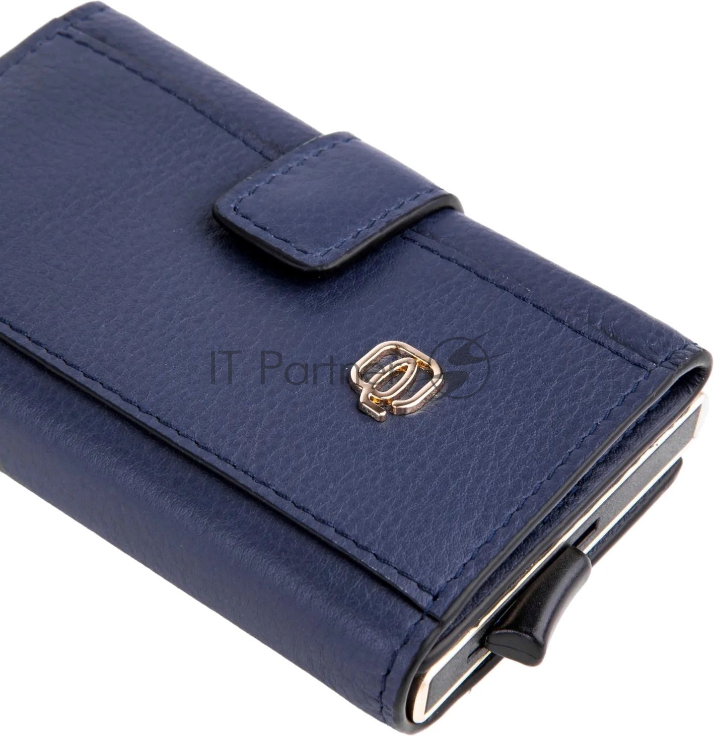 Картхолдер Piquadro Lyra PP5649W92R/BLU4 синий, натуральная кожа