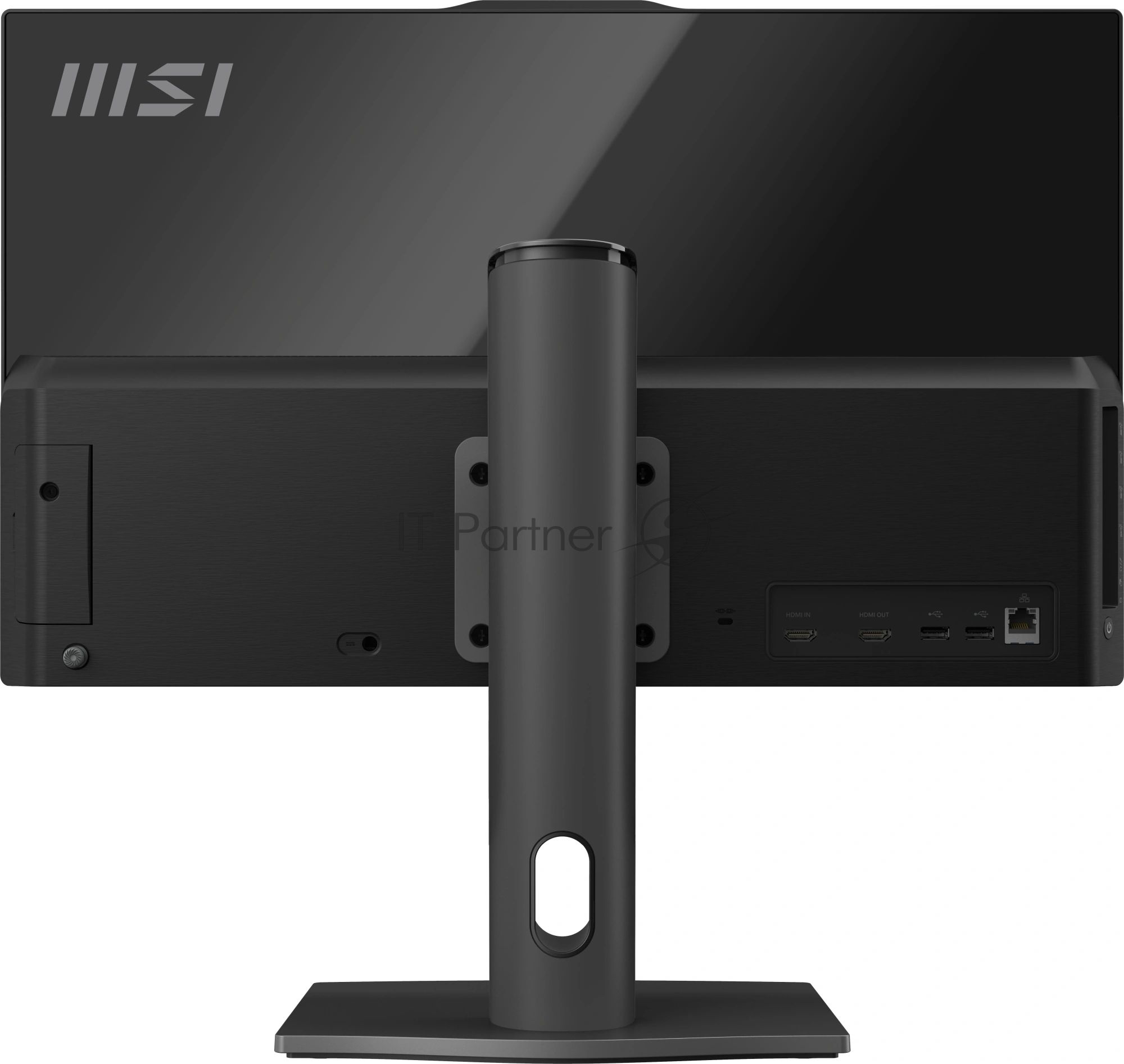 Моноблок MSI Modern AM242P 1MA-2452XRU 23.8" Full HD Core 5 120U 16Gb SSD500Gb Graphics без ОС GbitEth WiFi BT клавиатура мышь Cam черный 1920x1080