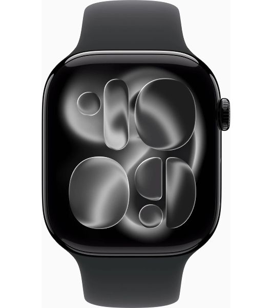 Умные часы Apple Apple Watch Series 11 GPS A3333 1.96" OLED, 4G (LTE), Wi-Fi, Bluetooth 5.3, NFC, IPX8, черный