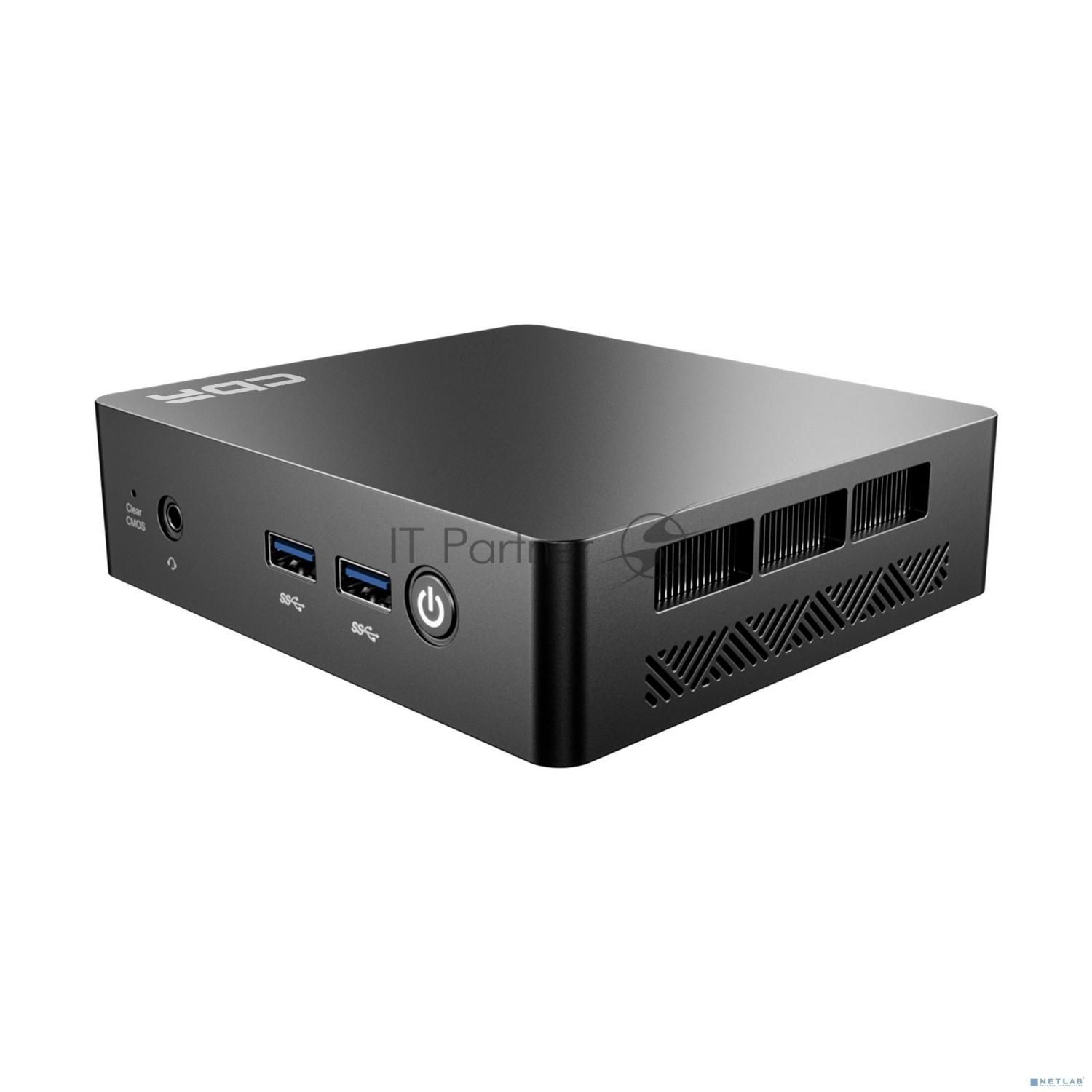 Мини-ПК CBR MiniPC-SMCR-DT03/ N4500/ AC WIFI/ RJ45/ 8G LPDDR4 (4G LPDDR4*2)/ 256G PCIe Gen3/ Plastic housing/ 12V 3A adaptor