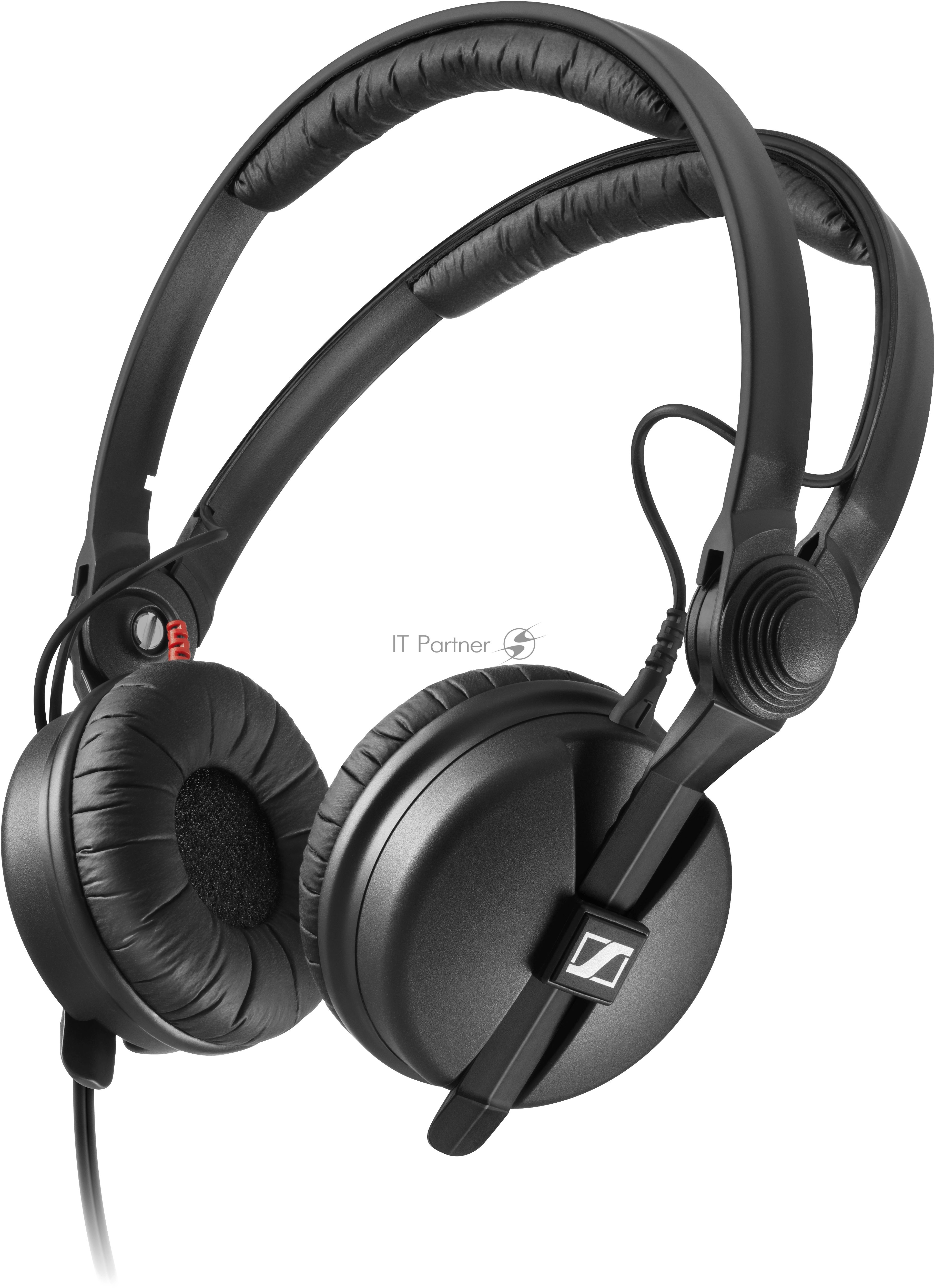 Наушники Sennheiser 506908/ накладные закрытые 16-22000Гц 1,5м отсоединяемый кабель+3м витой, 3.5мм/6.3мм 120дБ 70Ом
