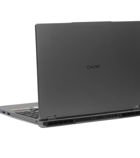 Ноутбук CHUWI GameBook 16"(2560x1600 IPS (300Hz) )/AMD Ryzen 9 9955HX(2.5Ghz)/32768Mb/1024SSDGb/noDVD/Ext:NVIDIA GeForce RTX 5070 Ti(12288Mb)/Cam/BT/WiFi/80WHr/war 1y/2.3kg/Grey/Win11PRO + мышь
