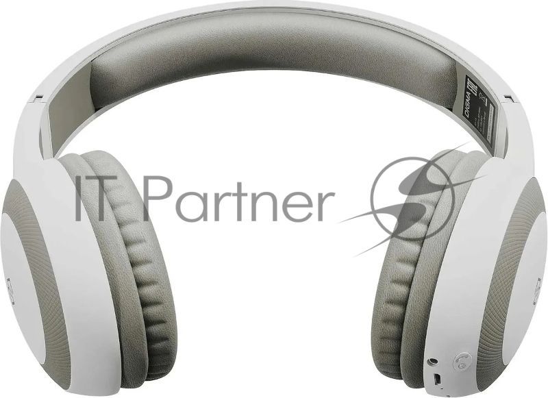 Беспроводные/проводные наушники Digma BT-15 белый/серый, накладные, Bluetooth + проводной, складная конструкция, до 10 ч