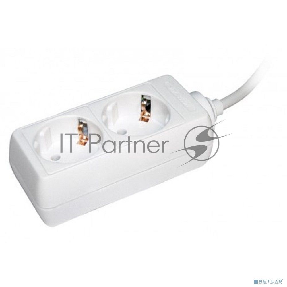 Удлинитель 2х3 м с заземл. 16А IP20 У02 2P+PE IEK WYP10-16-02-03-Z-N