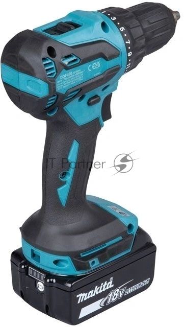 Дрель-шуруповерт Makita DDF490WVE аккум. патрон:быстрозажимной (кейс в комплекте)