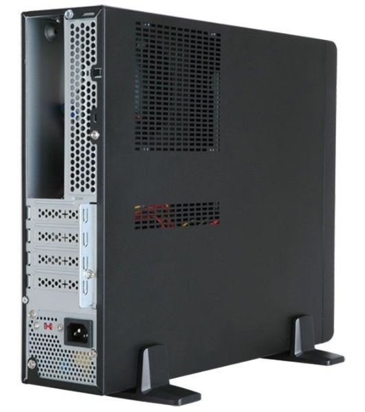 Компьютерный корпус Slim Case INWIN BL067BL IP-S300FF7-0 U2*2+U3*2+Combo audio+FAN+ intrusion switch