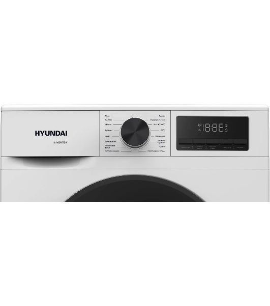 Стиральная машина Hyundai WME8210 белый, загрузка фронтальная 8 кг, 1200 об/мин, класс A+++