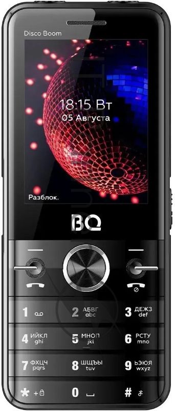 Мобильный телефон BQ 2842 Disco Boom черный