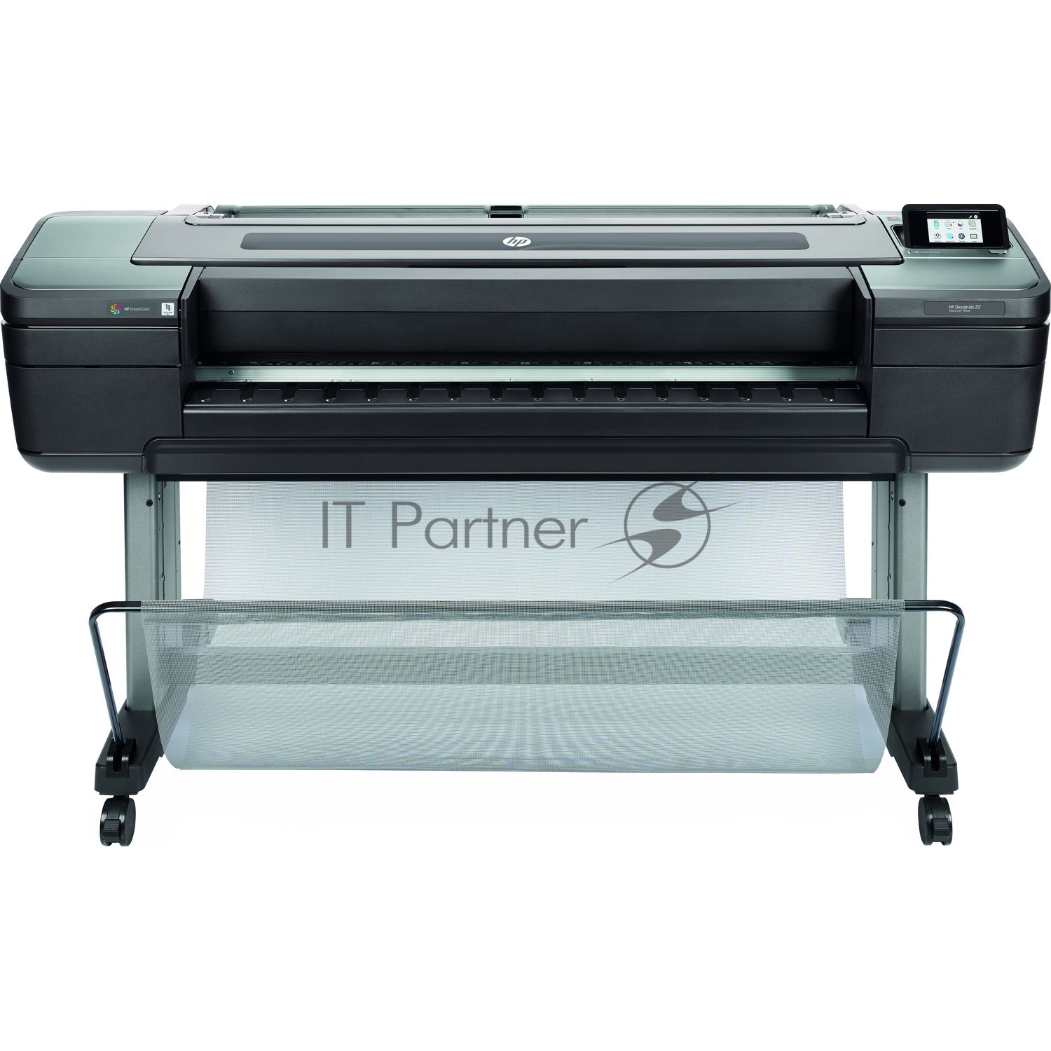 Плоттер HP DesignJet Z9+ PS Printer (44",9 colors, pigment ink, 2400x1200dpi,128 Gb(virtual),500 Gb HDD, GigEth/host USB type-A,stand,single sheet and roll feed,autocutter, PS, 1y warr)