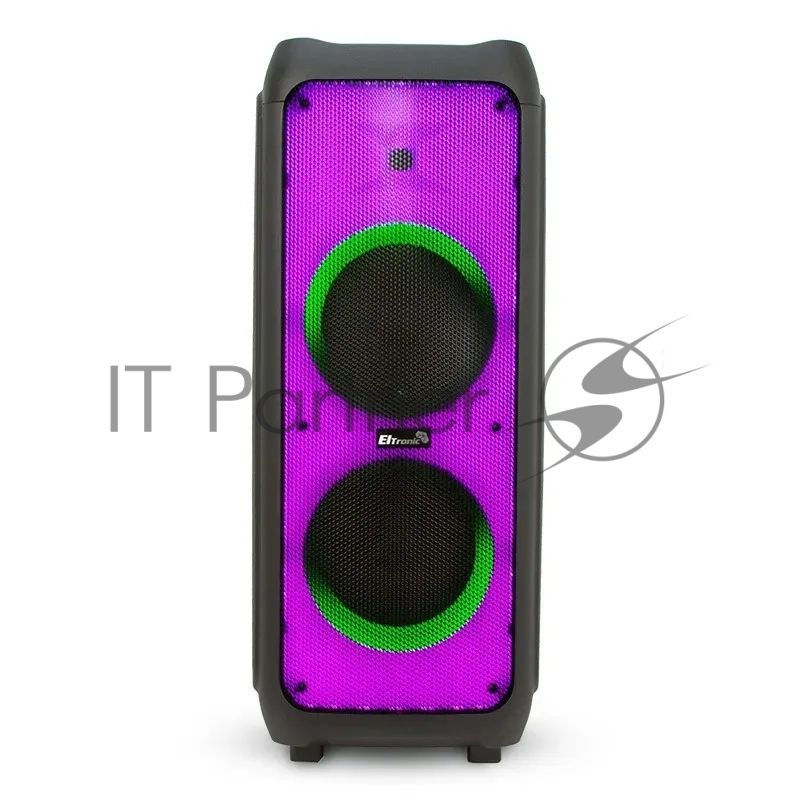 Колонка Eltronic 10" динамик 2шт/10" с TWS 120 Вт черный