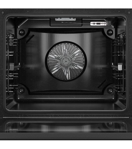 Духовой шкаф Monsher MOE 6008 Noir, 60 см, объем 80 л, утапливаемые переключатели, механический таймер, 2 стекла в дверце, 8 режимов, телескопические направляющие (на 1 уровень), энергоэффективность А, черный