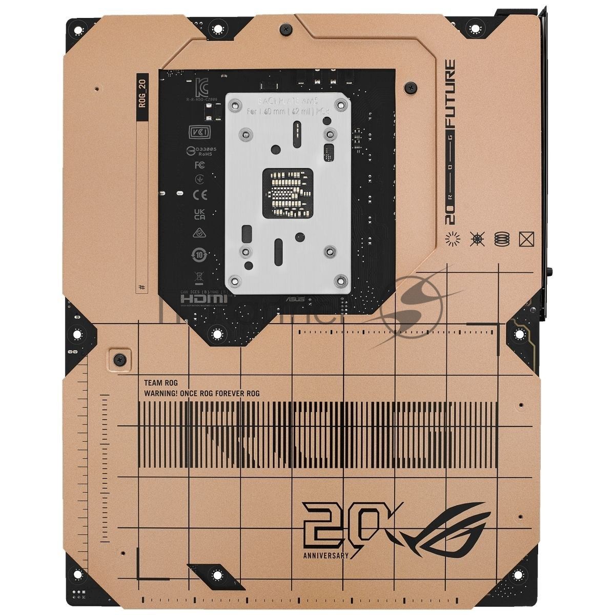 Материнская плата ASUS ROG CROSSHAIR 2006, AM5, AMD X870E, 4xDDR5, 4xSATA 6Gb/s, 5xM.2, 2xPCIe 5.0 x16, 1xHDMI, 1x 10Gb LAN + 1x 5Gb LAN, 2xUSB4 Type-C + 6xUSB 3.2 Gen2 Type-A + 3xUSB 3.2 Gen2 Type-C, 2x3.5 мм, 7.1, ATX