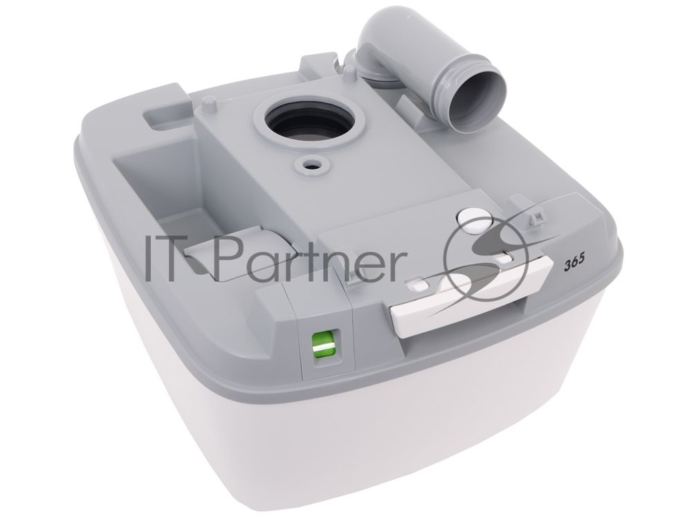 Биотуалет Thetford Porta Potti Qube 365 White (белый, нижн бак 21л, верхн бак 15л, ручн насос, индикатор заполн нижнего бака, размер 41,4х38,3х4