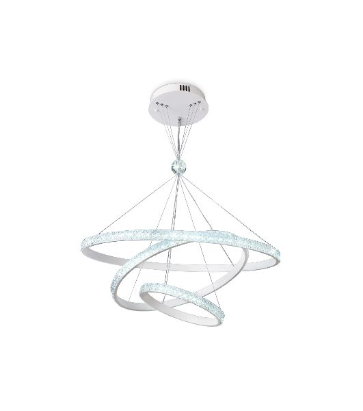 Светильник Ambrella light FA6157/3 WH белый 3000K/4200K/6400K 106W D700*890 (ПДУ РАДИО 2.4G)