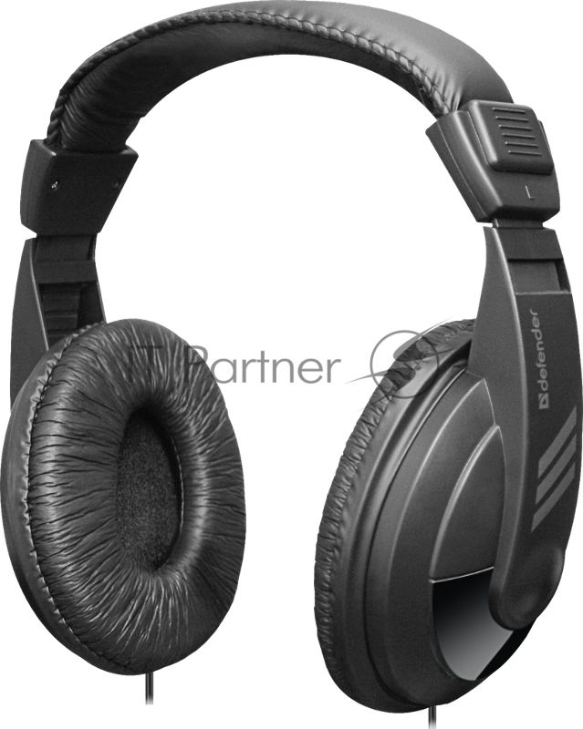 Проводные наушники Defender Gryphon HN-751 черный, полноразмерные, Jack 3.5 мм