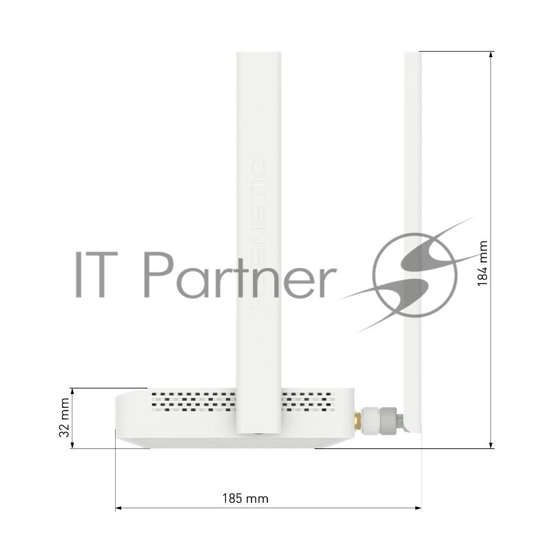 Интернет-центр Keenetic KN-4910 с модемом 4G, Mesh Wi-Fi 5 AC1200 и 4-портовым Smart-коммутатором