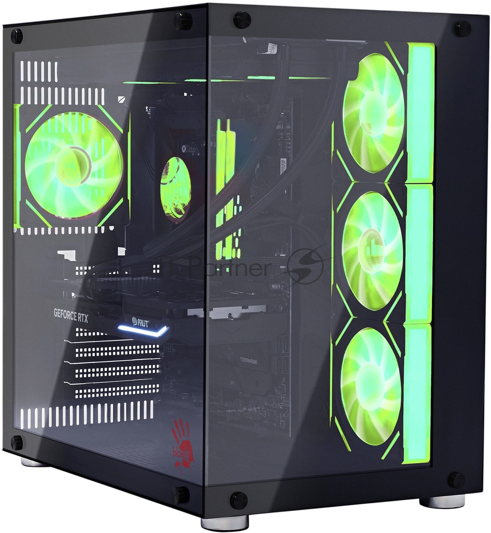 Компьютер Bloody BD-PC CZ79C3 MT i7 14700F (2.1) 64Gb SSD 1Tb RTX 5080 16Gb Win 11H 64 GbitEth 850W черный (2086028)