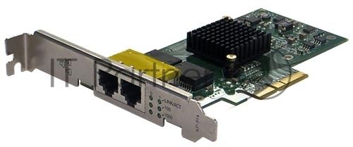 Сетевой адаптер PE2G2I35 Dual Port Copper Gigabit Ethernet PCI Express Server Adapter (аналог Intel I350-T2)