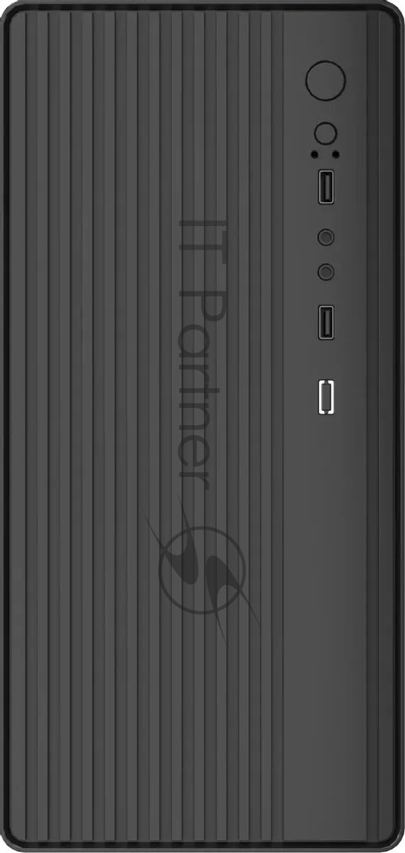 Компьютерный корпус Accord ACC-M258-01B черный без БП mATX 4x120мм 2xUSB2.0 audio