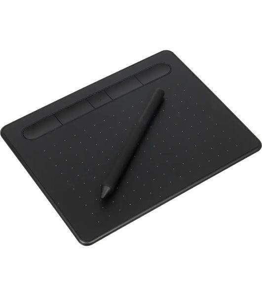 Графический планшет Wacom Intuos S Bluetooth CTL-4100WLK-N Bluetooth/USB черный