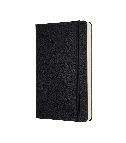 Блокнот Moleskine CLASSIC EXPENDED QP060EXP Large 130х210мм, 400 страниц, линейка, твердая обложка, черный