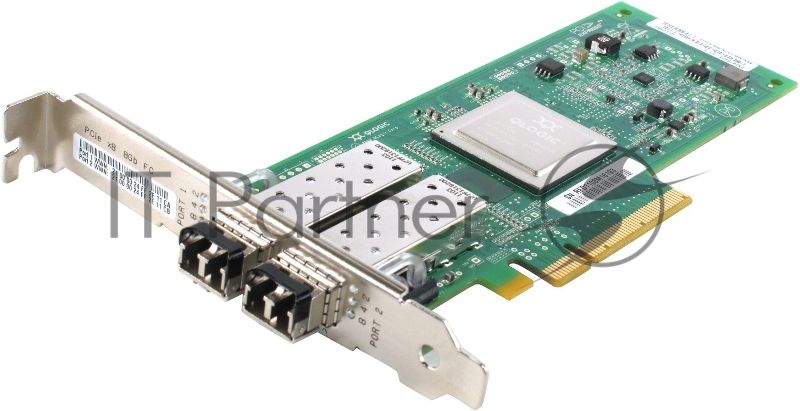 Контроллер Qlogic QLE2562-CK 8Gb 2-port FC HBA x8 PCIe LC multi-mode optic