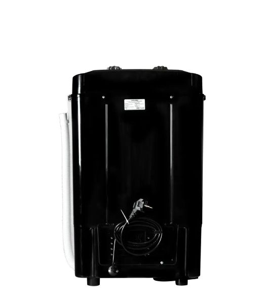 Стиральная машина Horizont WM-4601W черная, загрузка вертикальная 4.6кг, класс: A