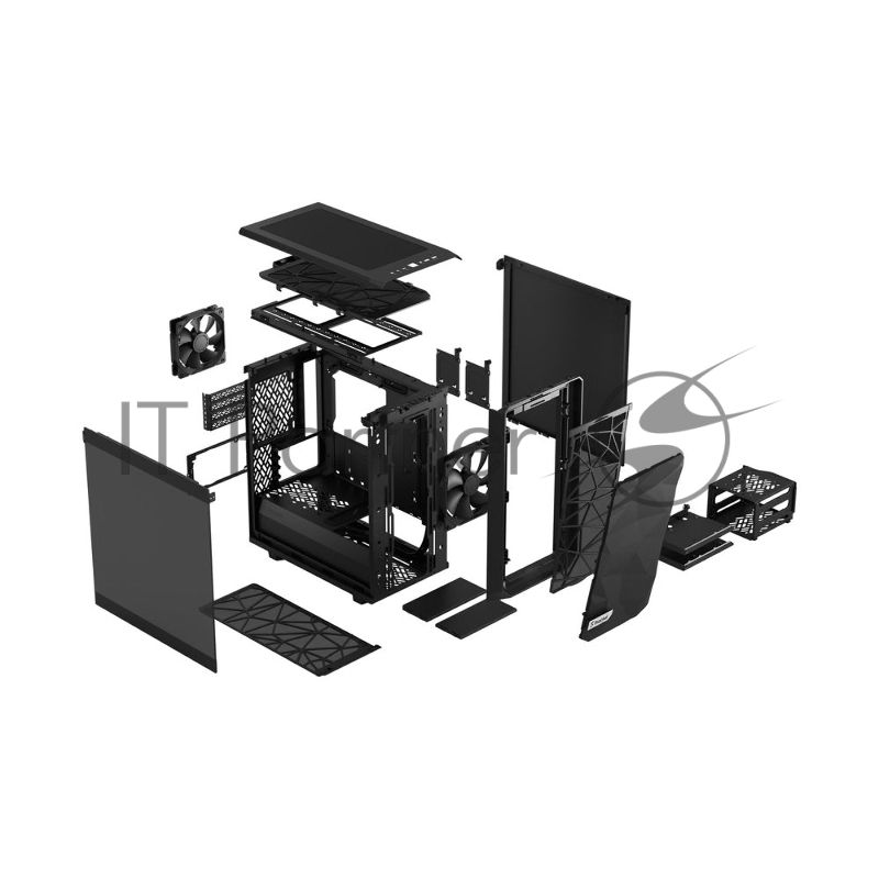 Компьютерный корпус Fractal Design Meshify 2 Mini черный TG Dark Tint/FD-C-MES2M-01