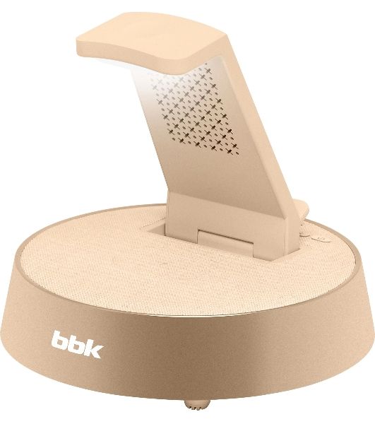 Портативная колонка BBK BTA1110 золотистый 10W 2.0 BT 10м 1800mAh